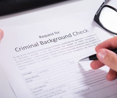Request for Criminal Background Check